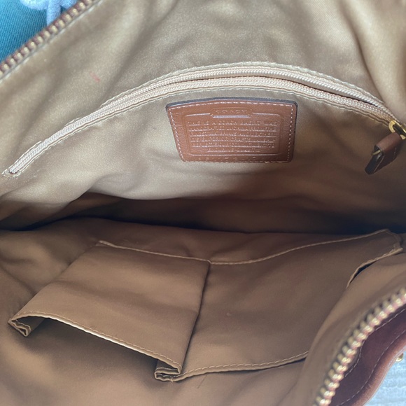 Vintage Coach Chelsea Brown Hobo Leather Bag F1173 - Picture 6 of 14